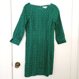 knee length dresses for ladies Kate Puff Sleeve Lace Dress-Dark Green main image 1